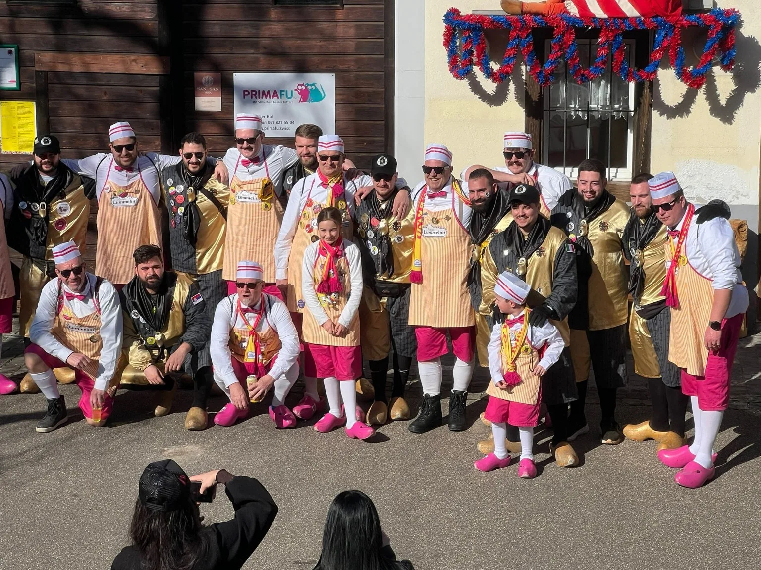 Gemeinschaft gehört zur Fasnacht dazu.